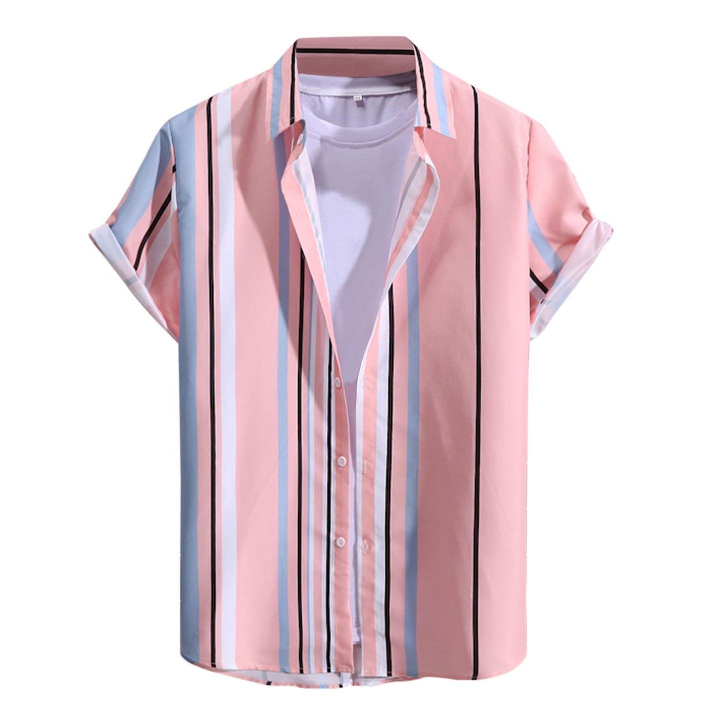 Fashion Men's Casual 3D Printed Shirt